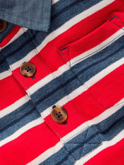 Dsiney Kidz - Boden Red Smart Collared Sweatshirt image 3