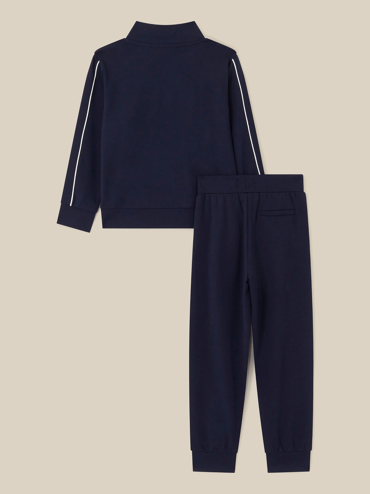 Monsoon Blue Logo Half Zip Sweatshirt & Joggers Set - image 2