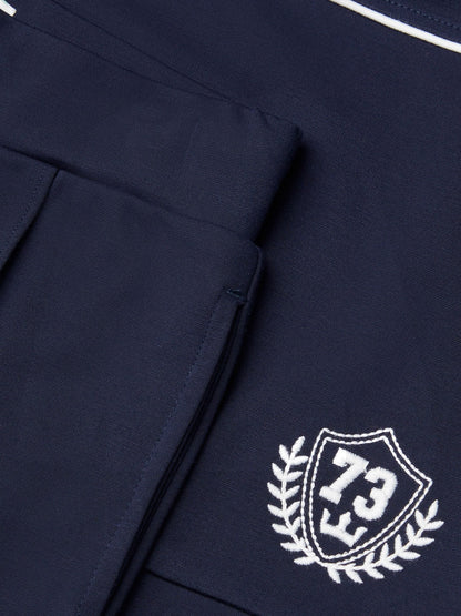 Monsoon Blue Logo Half Zip Sweatshirt & Joggers Set - image 3