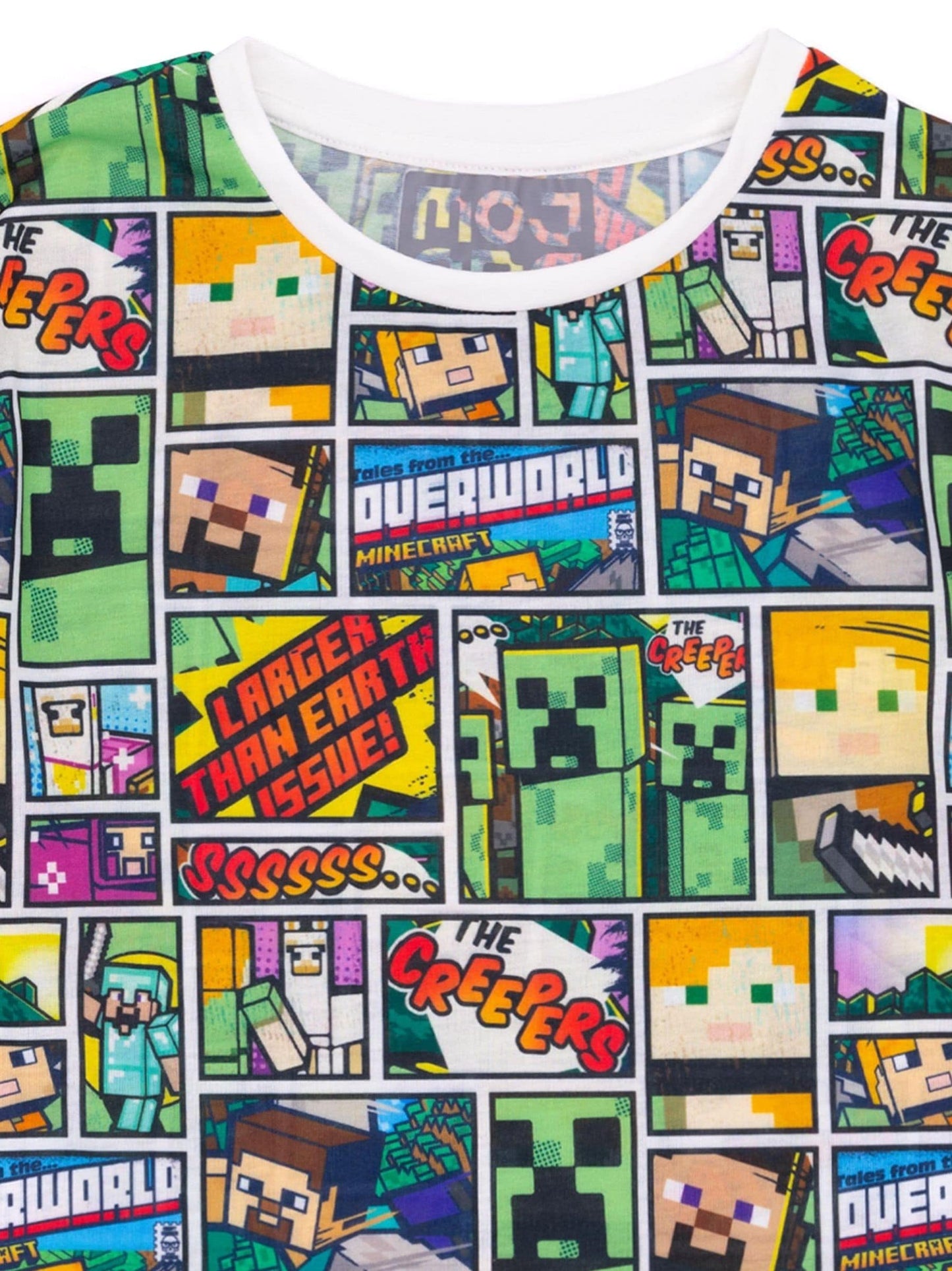 Dsiney Kidz - Vanilla Underground White Minecraft T-Shirt image 2