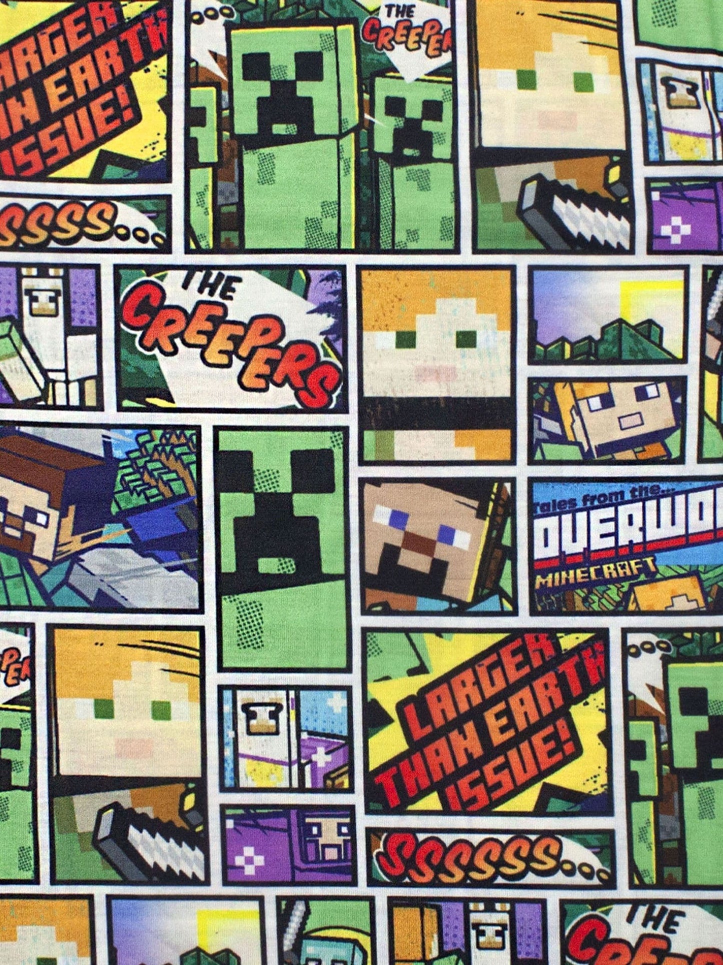 Dsiney Kidz - Vanilla Underground White Minecraft T-Shirt image 5