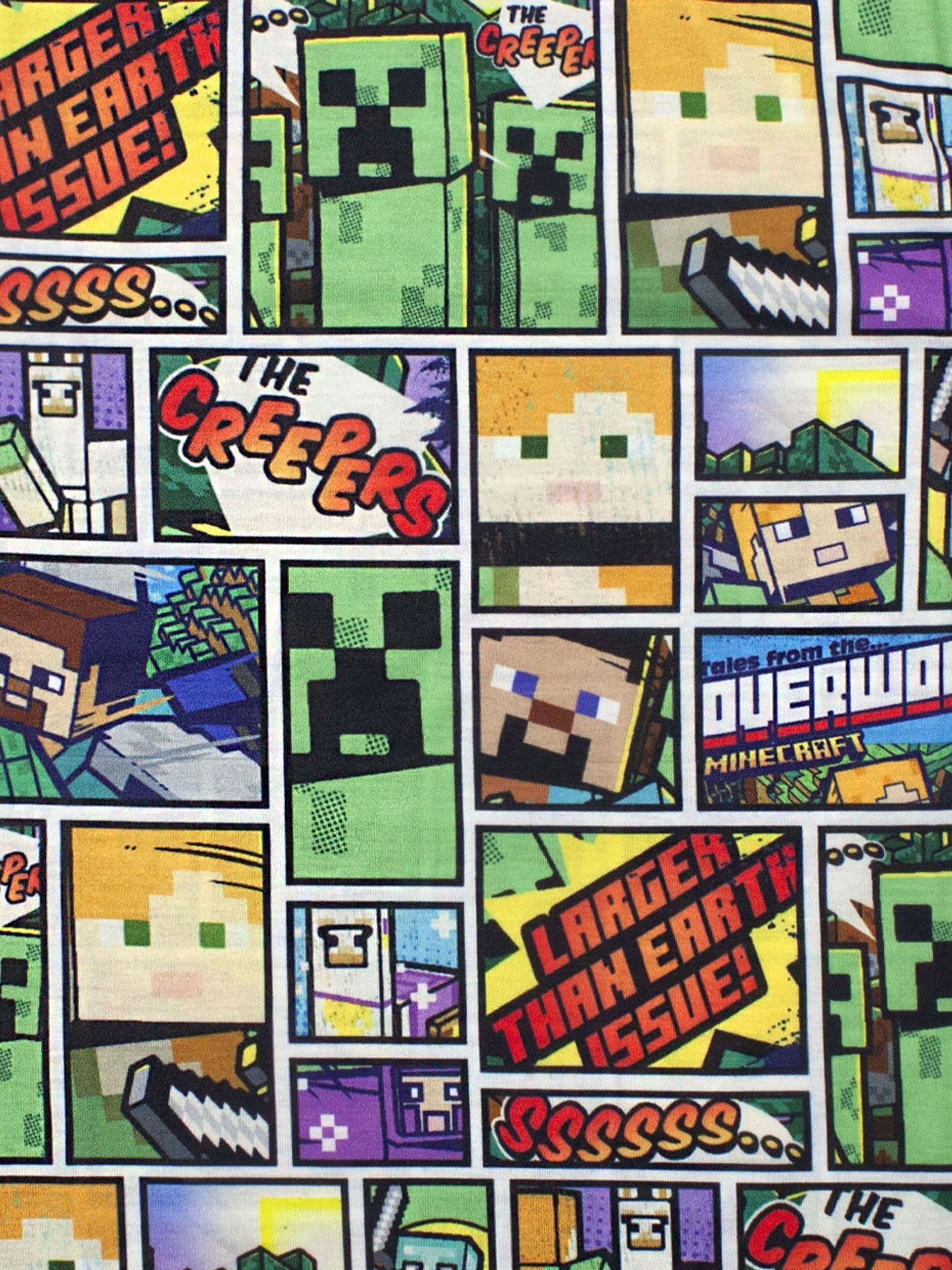 Dsiney Kidz - Vanilla Underground White Minecraft T-Shirt image 5