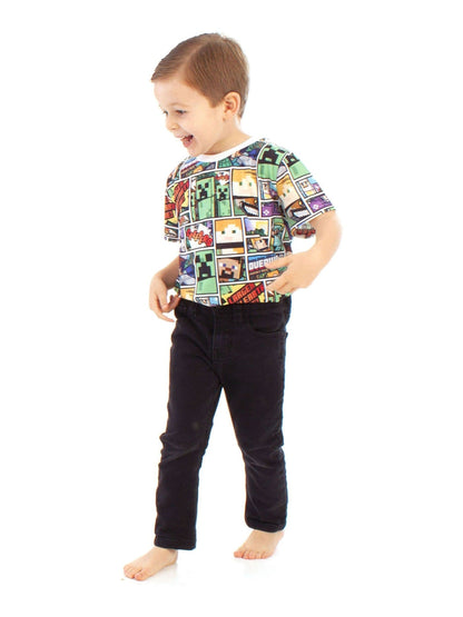 Dsiney Kidz - Vanilla Underground White Minecraft T-Shirt image 6