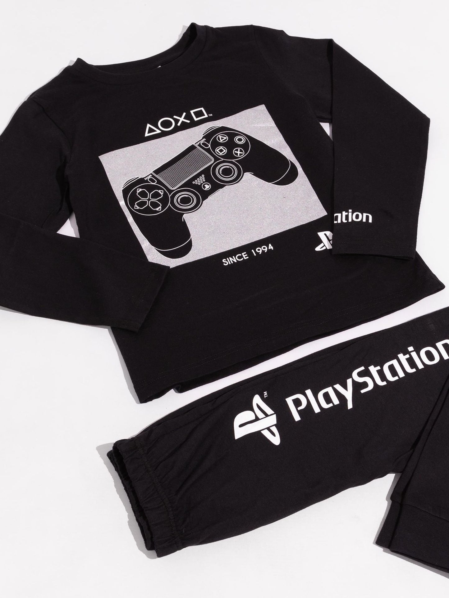 Dsiney Kidz - Vanilla Underground Black Playstation Long Leg Pyjamas Set image 4