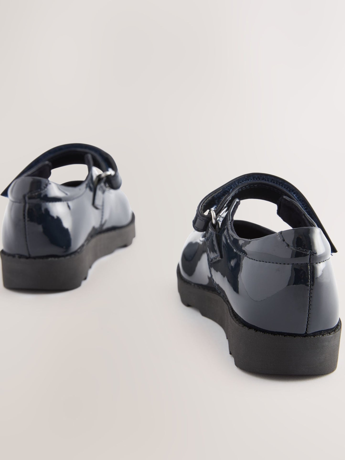 Navy Patent Junior School Mary Jane Shoes image 4