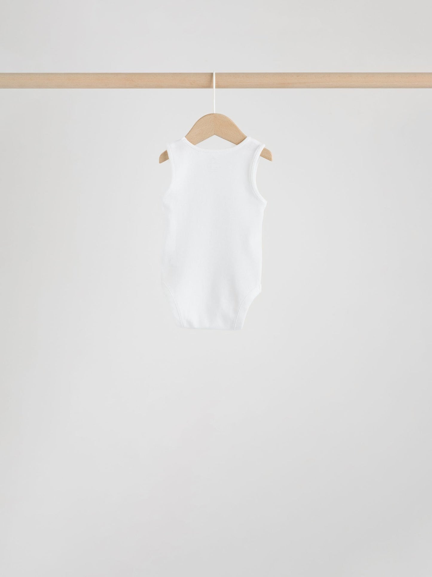 White 10 Pack Baby Vest Bodysuits image 5