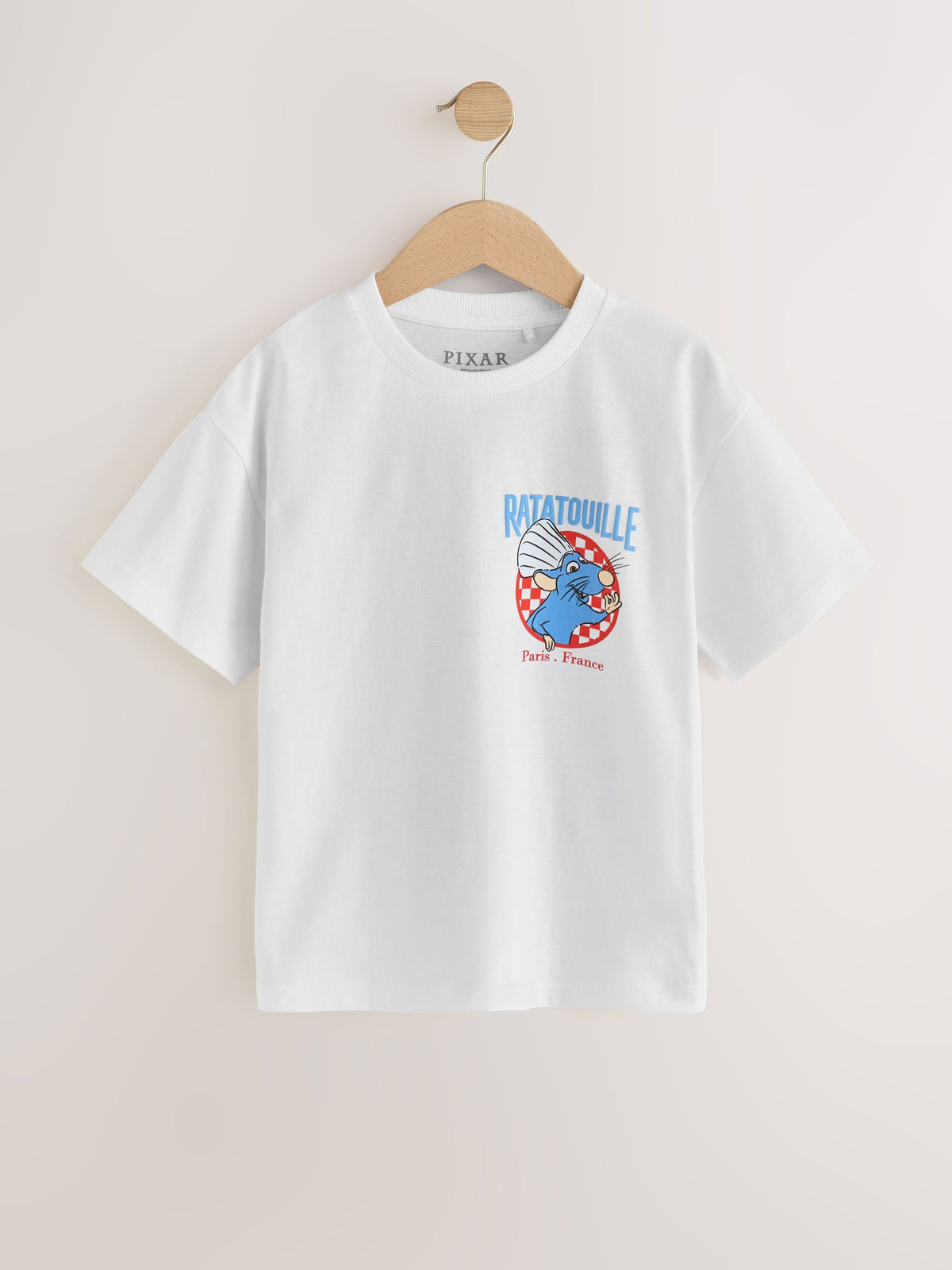 Dsiney Kidz - White Short Sleeve Ratatouille T-Shirt (1.5-8yrs) image 1