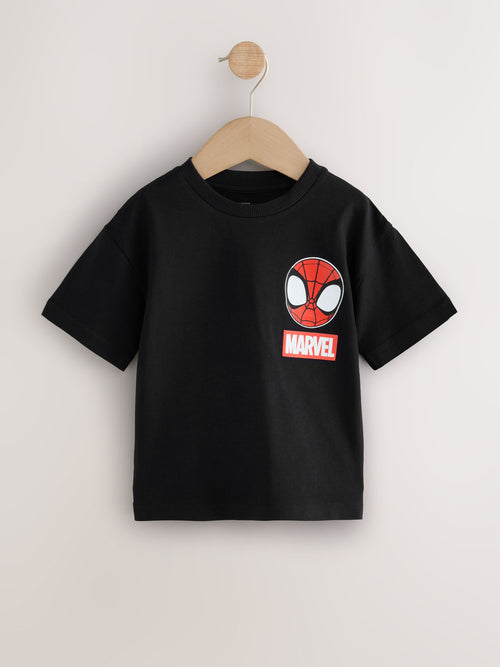 Dsiney Kidz - Black Spidey Short Sleeve T-Shirt (9mths-8yrs) image 1