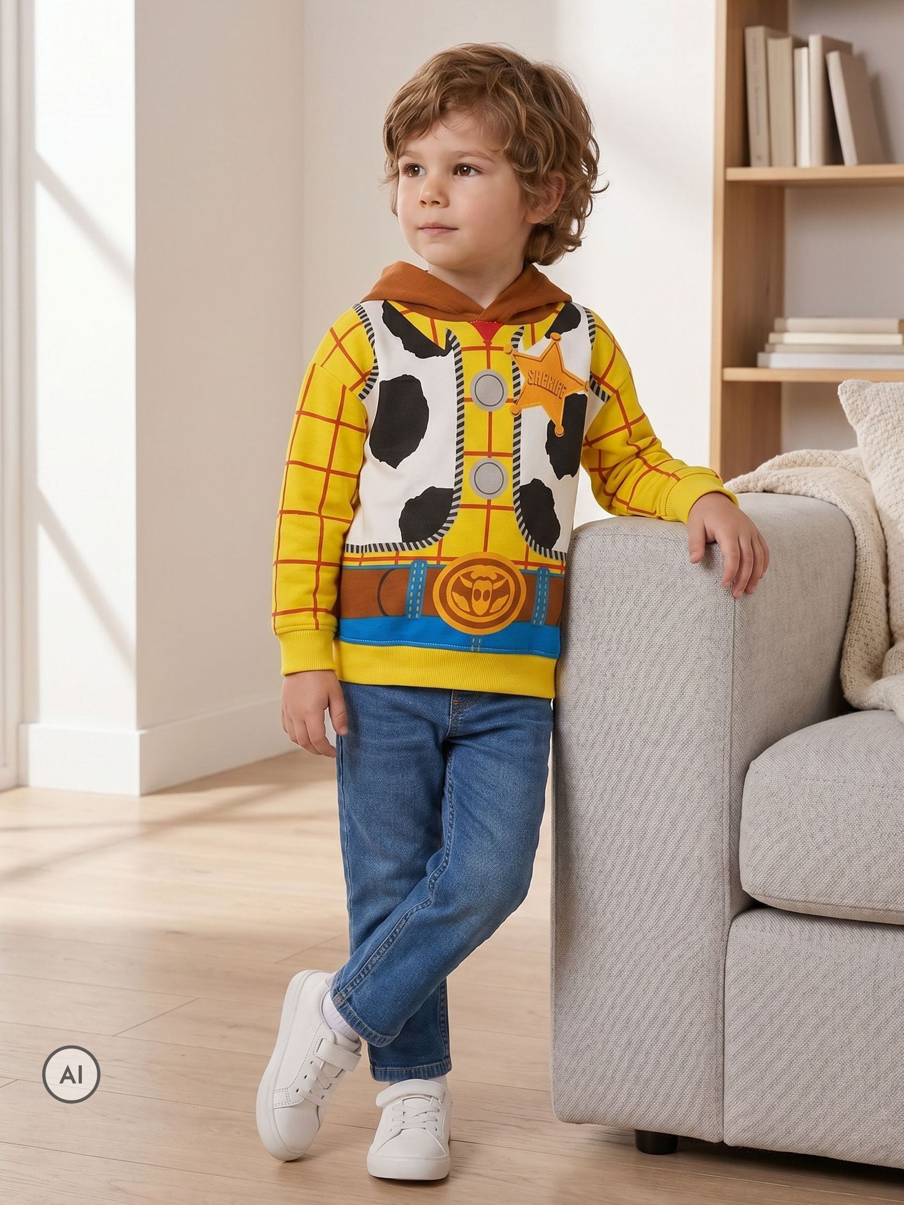 Dsiney Kidz - Vanilla Underground White Disney Toy Story Woody Hoodie image 1