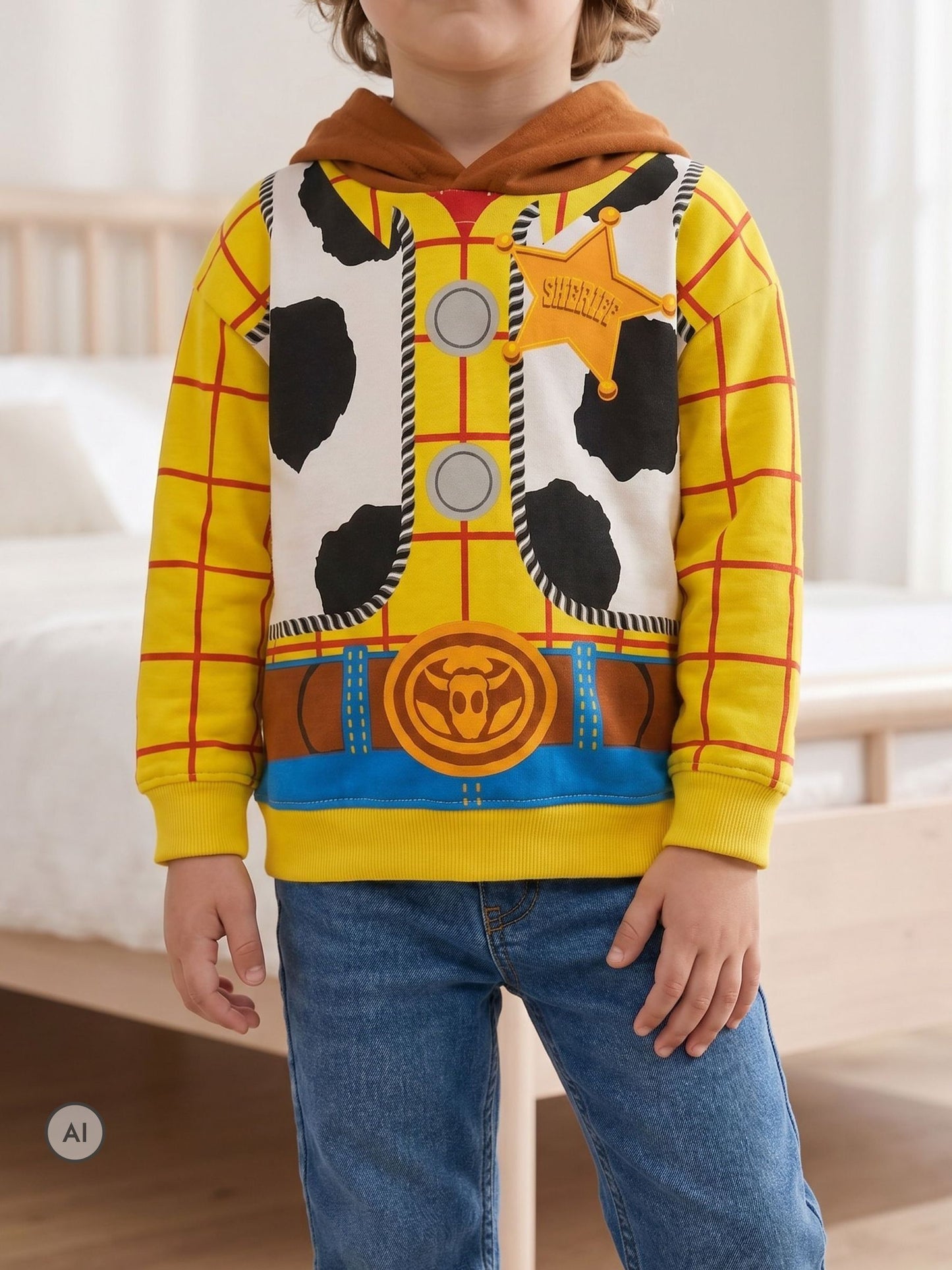 Dsiney Kidz - Vanilla Underground White Disney Toy Story Woody Hoodie image 2