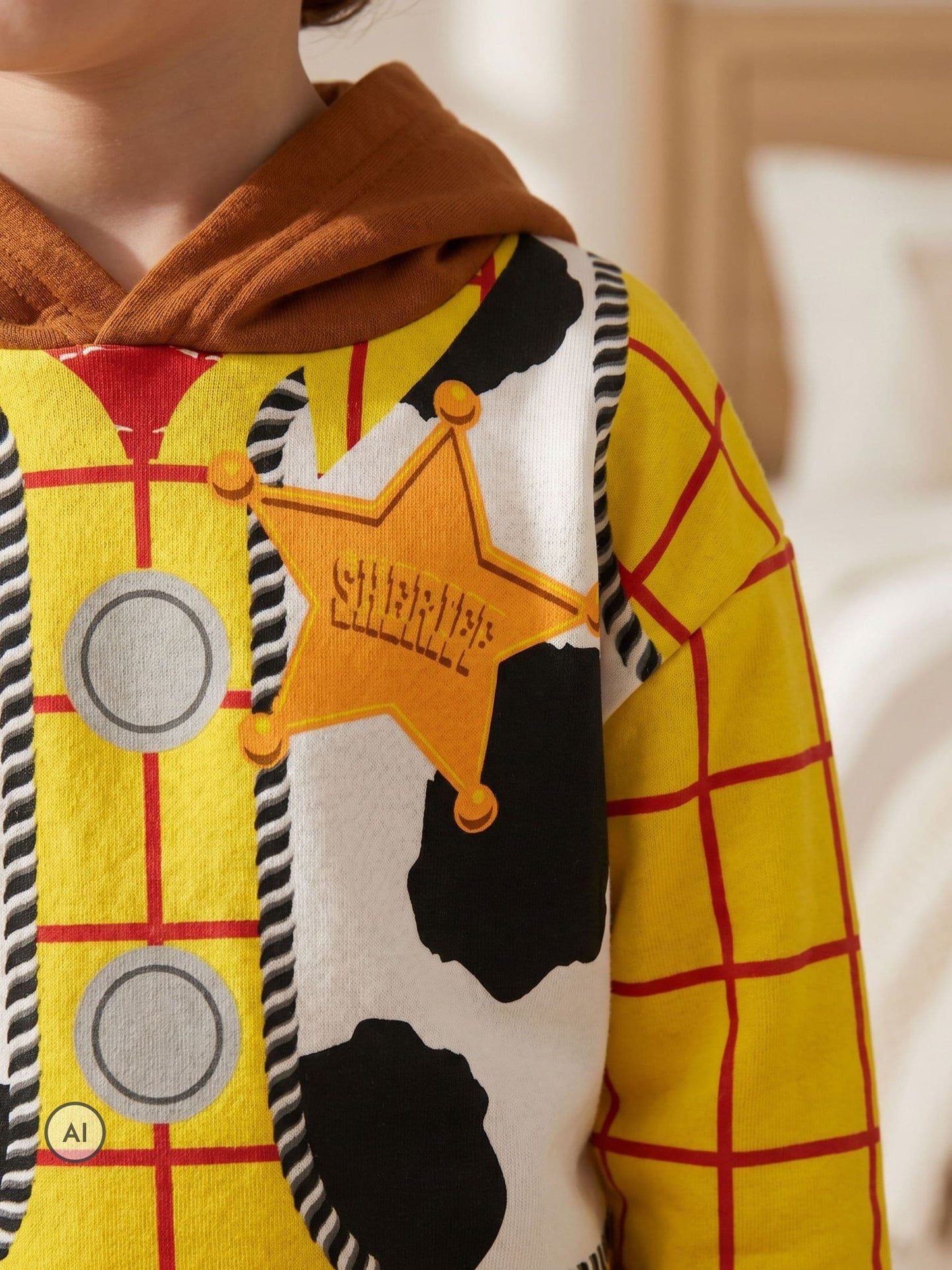 Dsiney Kidz - Vanilla Underground White Disney Toy Story Woody Hoodie image 3