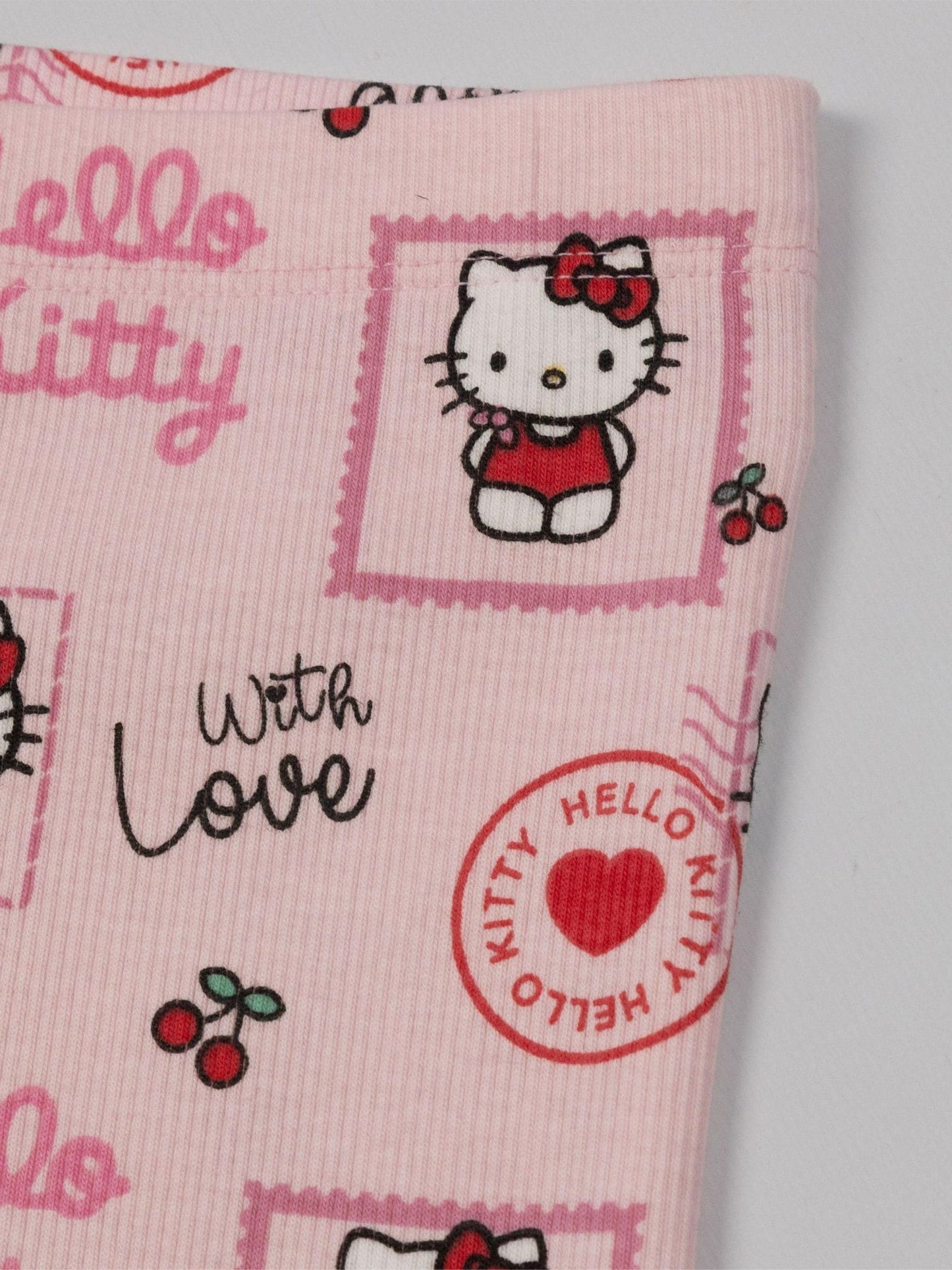 Dsiney Kidz - Vanilla Underground Grey Hello Kitty T-Shirt and Shorts Set image 5