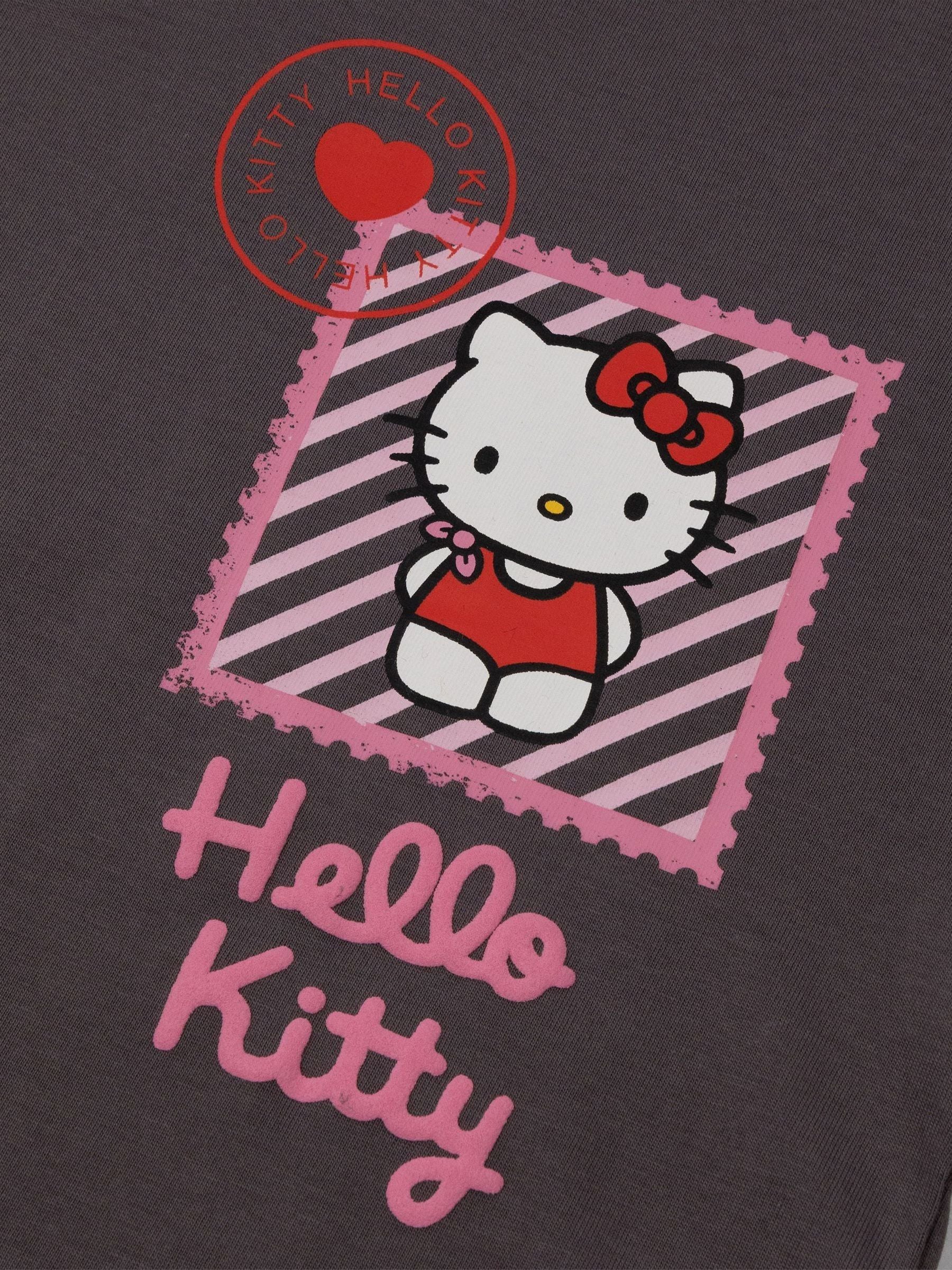 Dsiney Kidz - Vanilla Underground Grey Hello Kitty T-Shirt and Shorts Set image 6