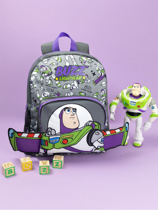 Vanilla Underground Grey Disney Toy Story Buzz Lightyear Backpack image 1