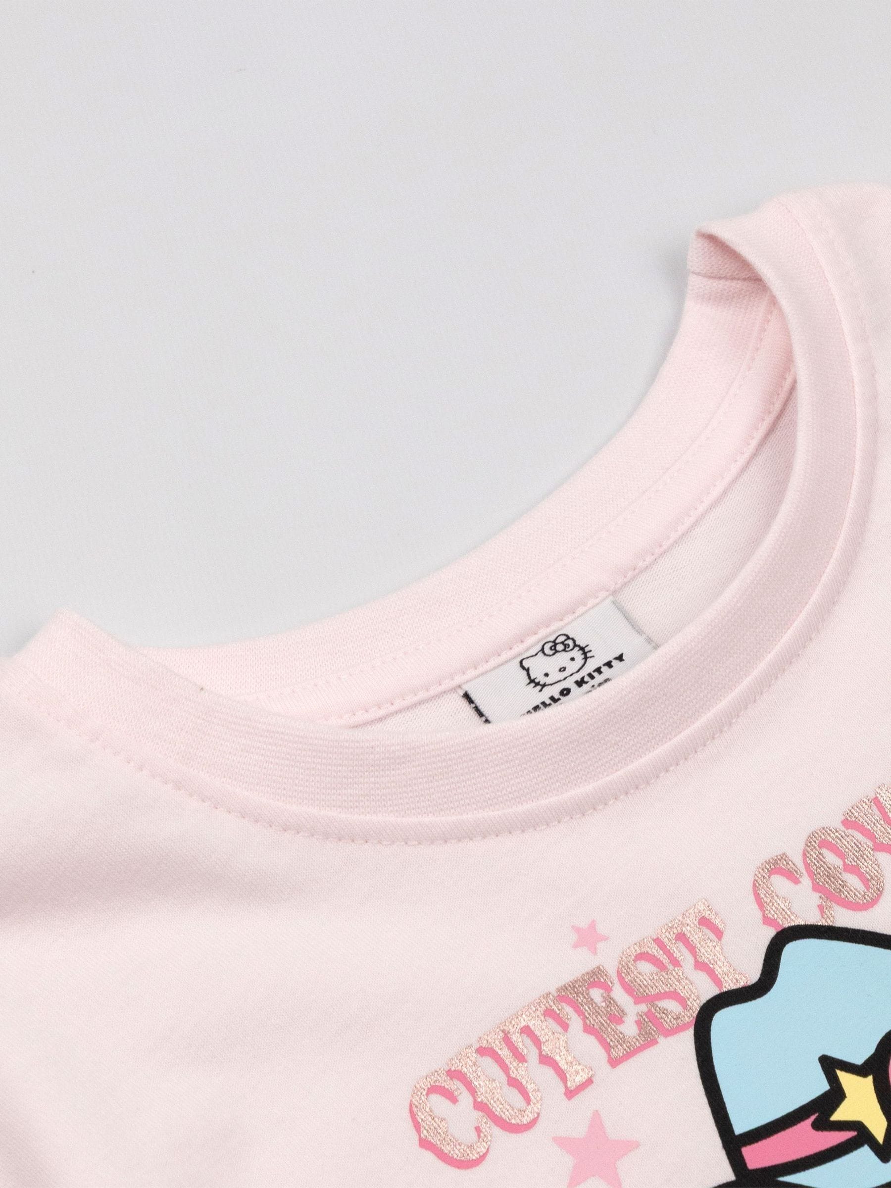 Dsiney Kidz - Vanilla Underground Pink Hello Kitty Fringe Short Sleeved T-Shirt image 4