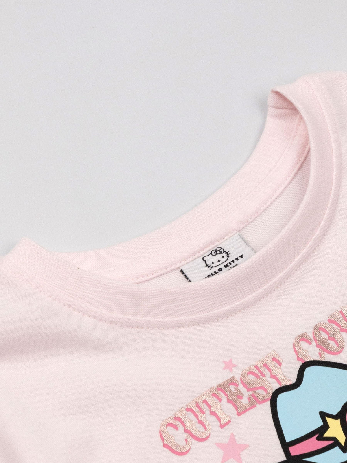 Dsiney Kidz - Vanilla Underground Pink Hello Kitty Fringe Short Sleeved T-Shirt image 4
