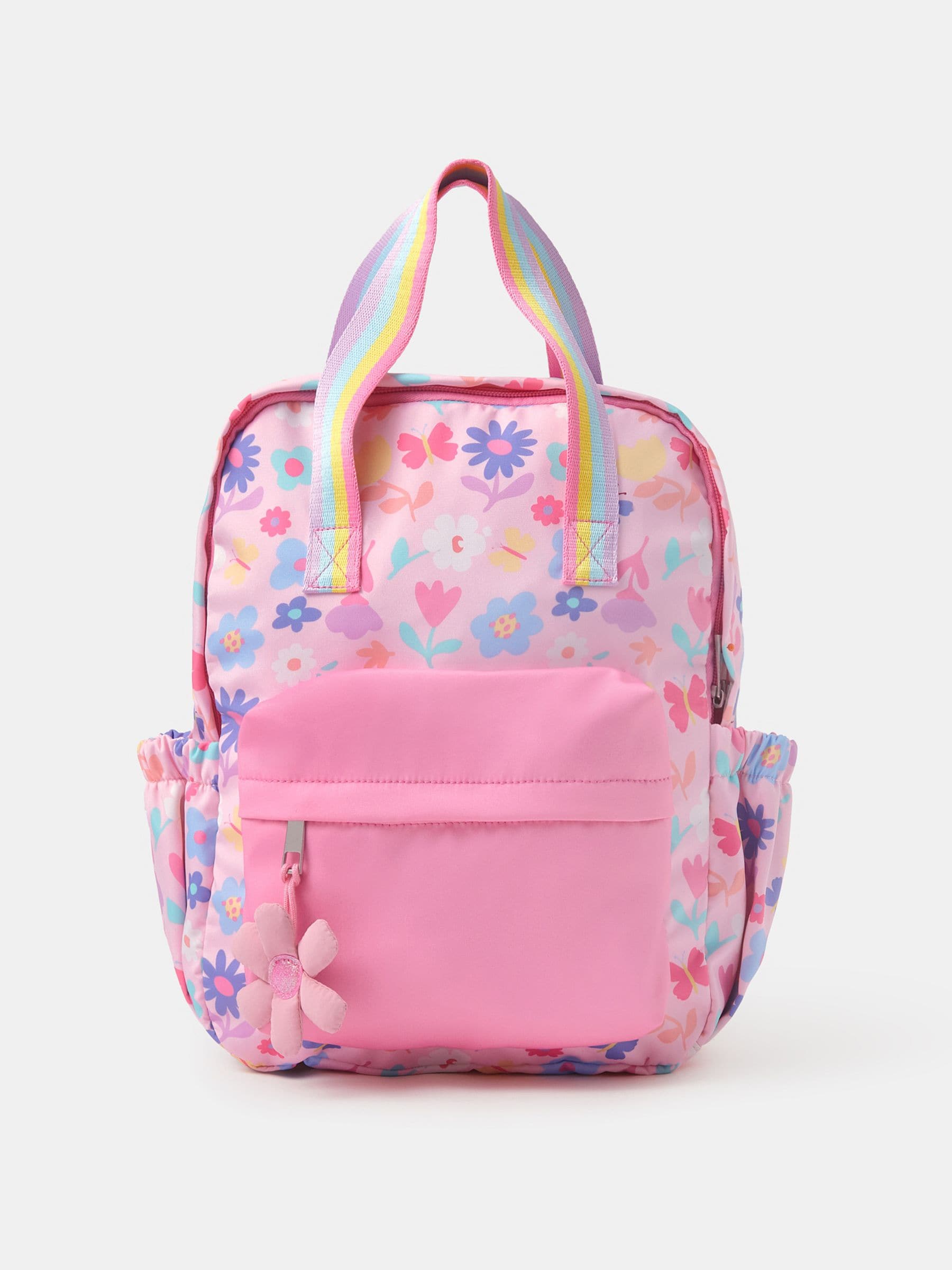 Angels By Accessorize Pink Floral Print Backpack image 1
