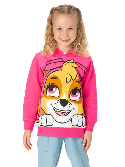 Dsiney Kidz - Vanilla Underground Pink Paw Patrol Character 100% Cotton Hoodie image 2