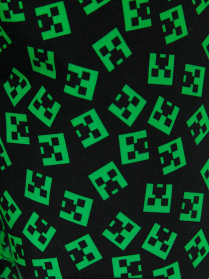 Character Green Minecraft Swim Shorts image 2
