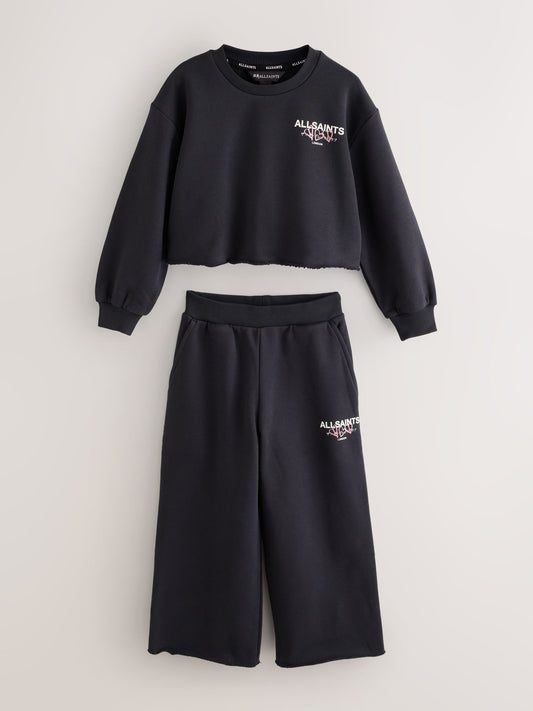 smALLSAINTS Black Amore Sweater and Joggers Set - image 1
