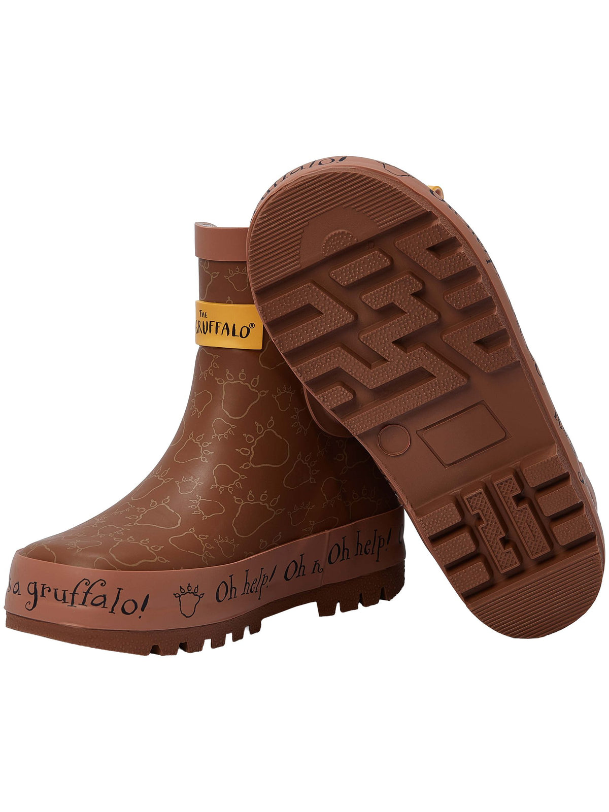Character Brown The Gruffalo Ankle Wellington Boots - image 4