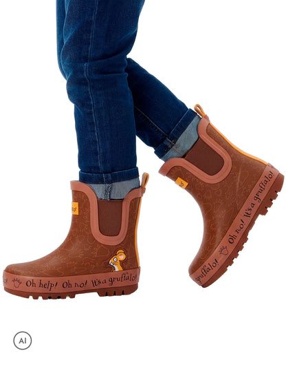 Character Brown The Gruffalo Ankle Wellington Boots - image 6