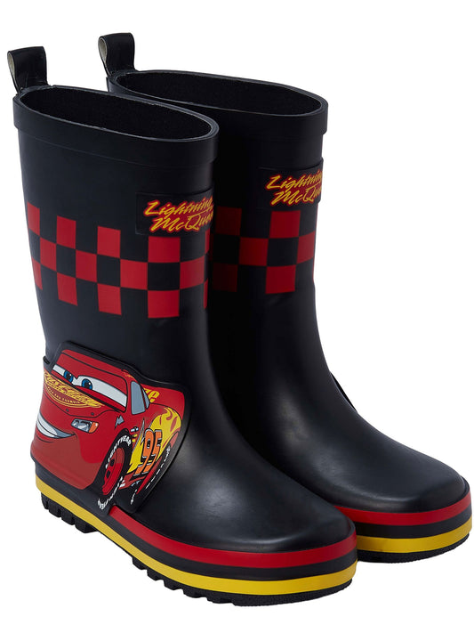 Character Black Disney Cars Lightning Mc Queen Wellies - image 1