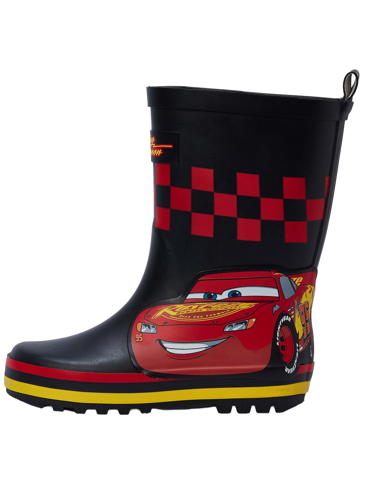 Character Black Disney Cars Lightning Mc Queen Wellies - image 7