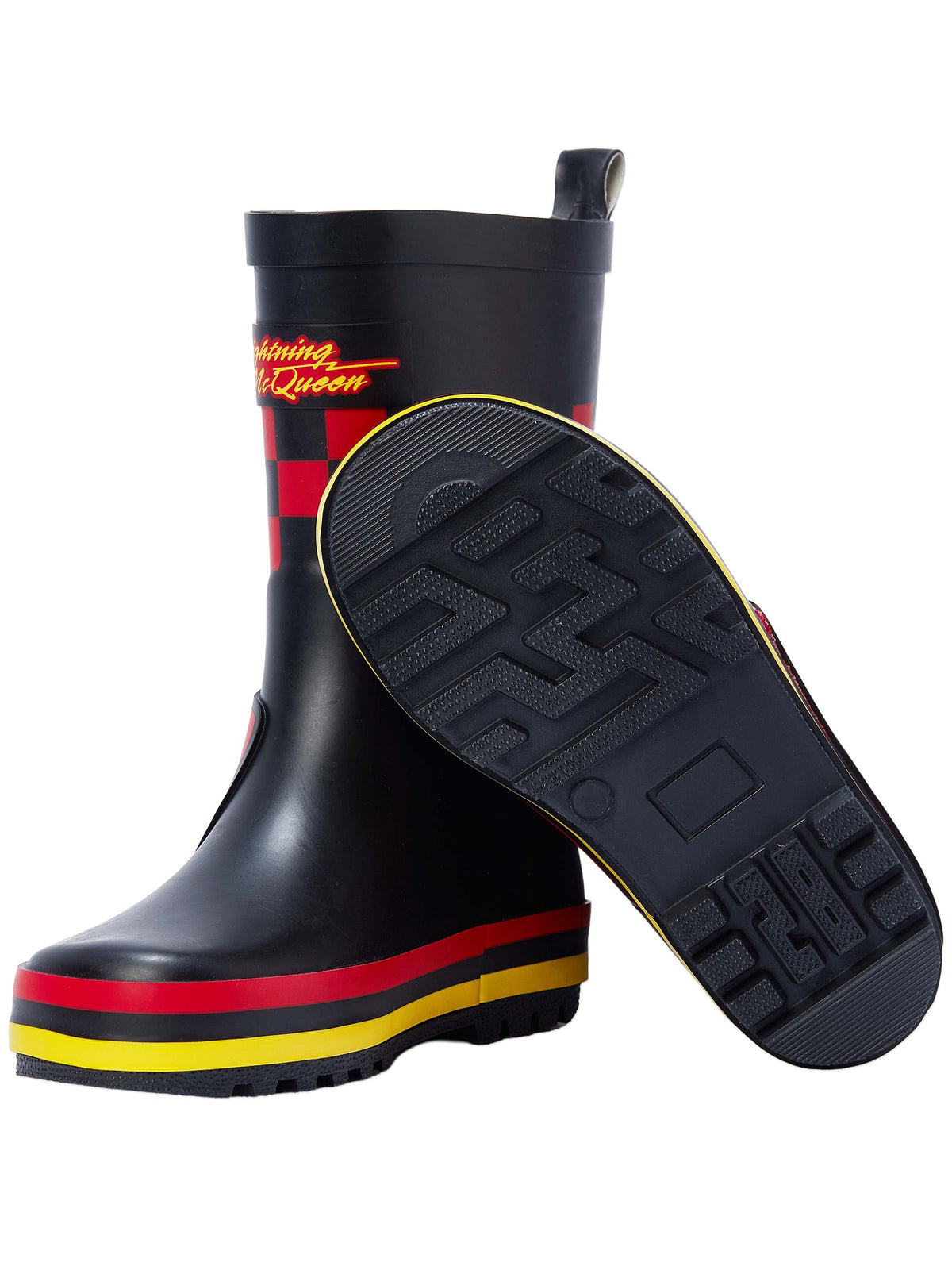 Character Black Disney Cars Lightning Mc Queen Wellies - image 9