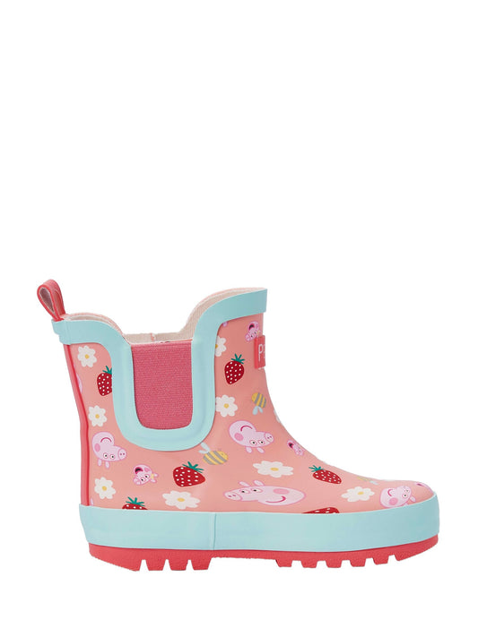 Character Pink Peppa Pig Ankle Wellington Boots - image 1