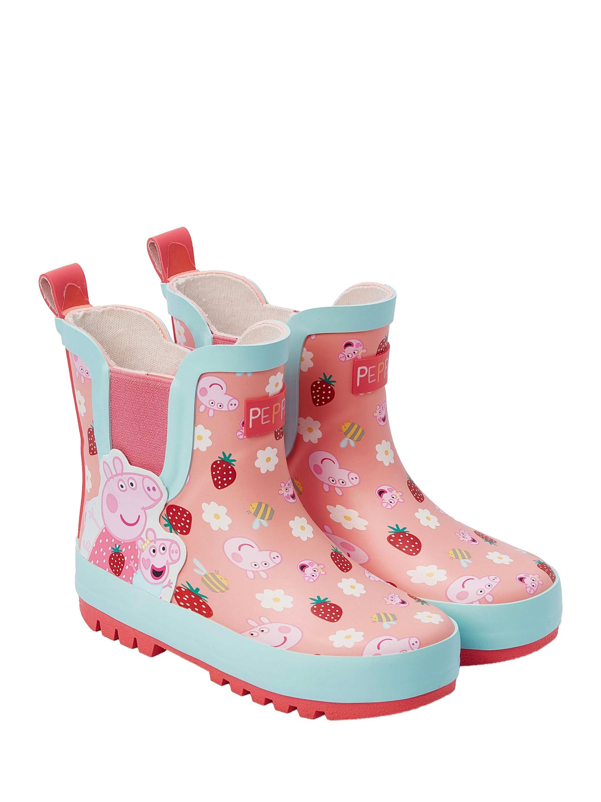 Character Pink Peppa Pig Ankle Wellington Boots - image 3