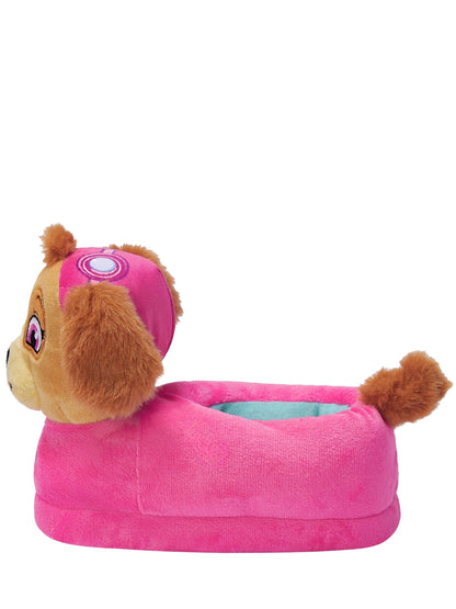 Character Pink PAW Patrol Novelty Skye Slippers 3D Head - image 10