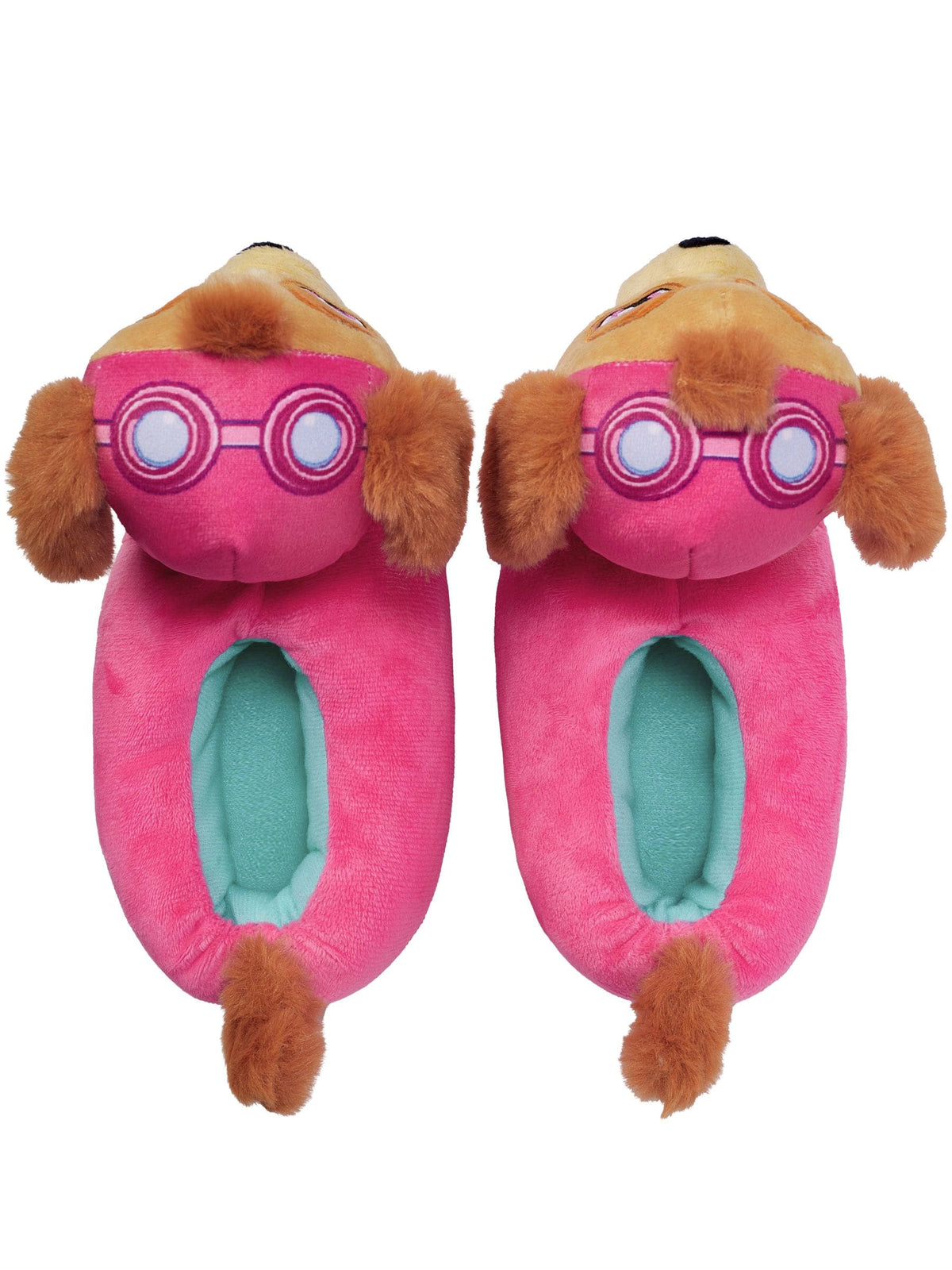 Character Pink PAW Patrol Novelty Skye Slippers 3D Head - image 12
