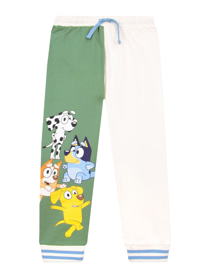 Character Cream Bluey Bingo And Friends Zipped Hoodie And Joggers Outfit Set - image 11