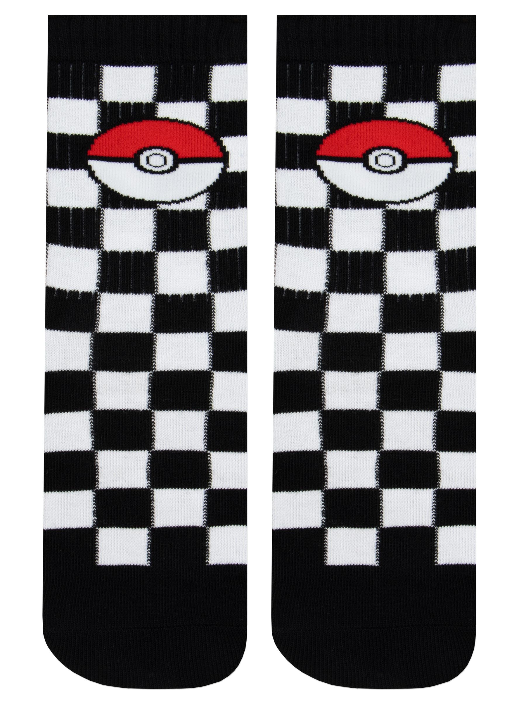 Dsiney Kidz - Character Grey Pokemon Pikachu And Charmander Socks 3 Pack image 3