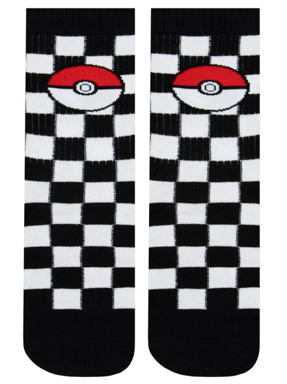 Dsiney Kidz - Character Grey Pokemon Pikachu And Charmander Socks 3 Pack image 3