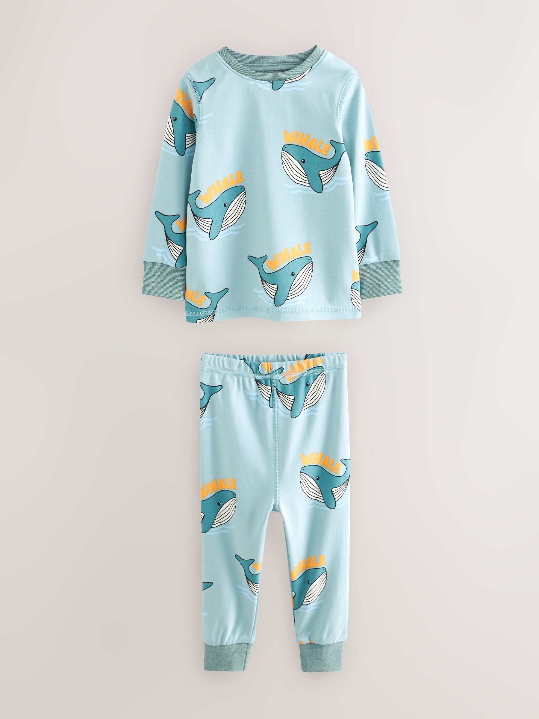 Red/Blue/Neutral Animal Snuggle Pyjamas 3 Pack (9mths-8yrs) image 7