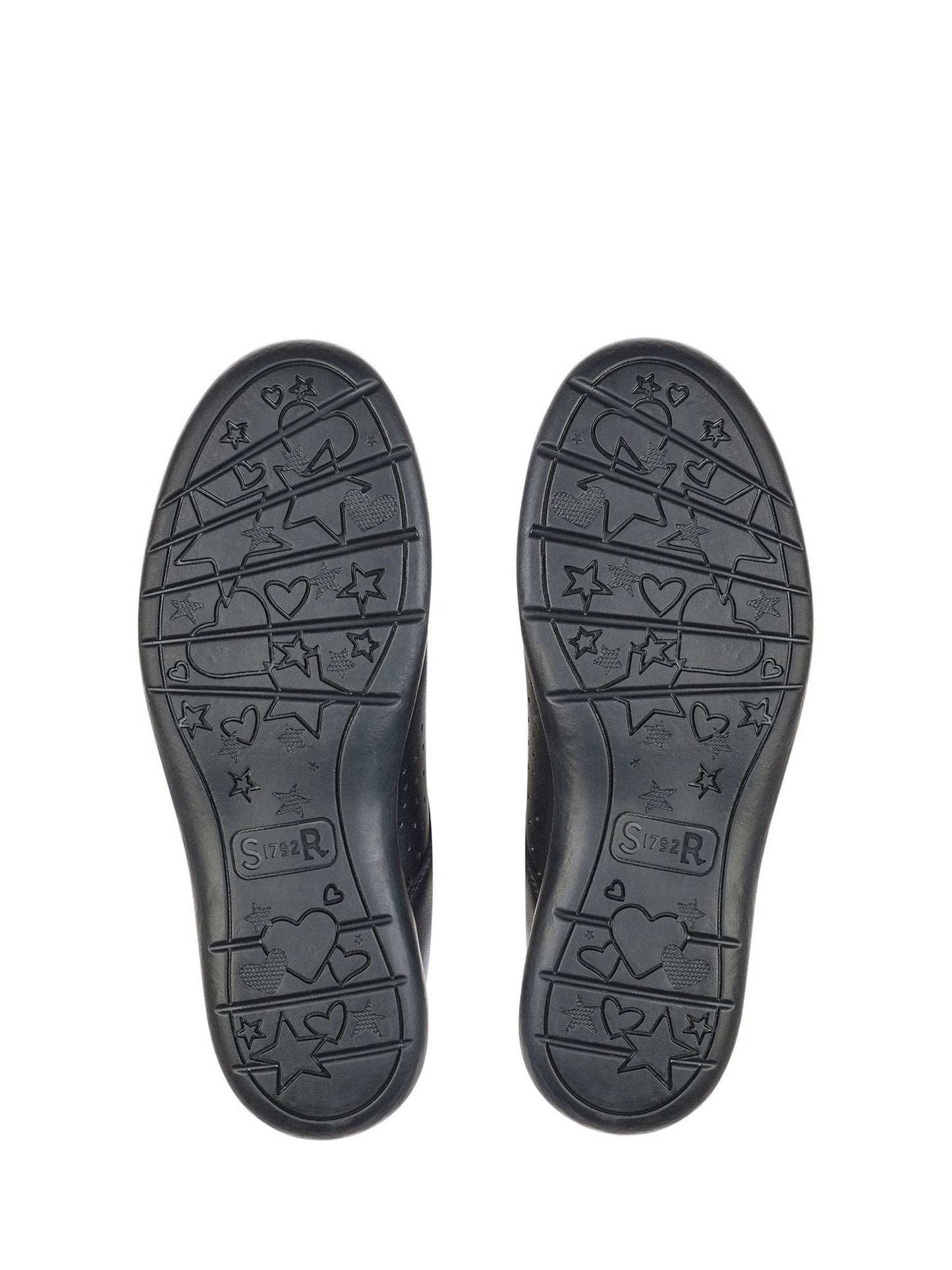 Start Rite Black Standard Fit Star Jump T-Bar Leather School Shoes image 4
