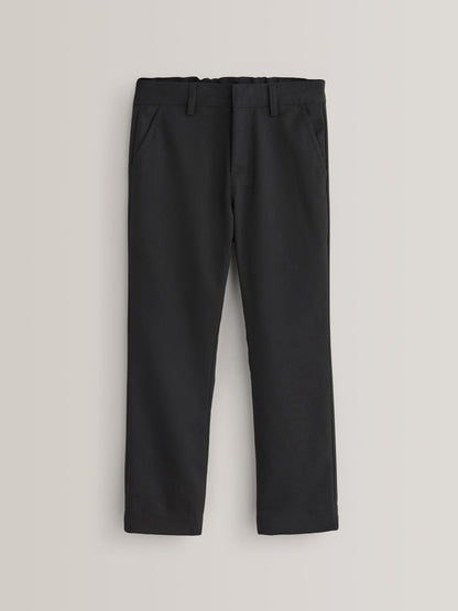 Dsiney Kidz - Black Slim Waist Slim Leg School Formal Trousers (3-17yrs) image 1