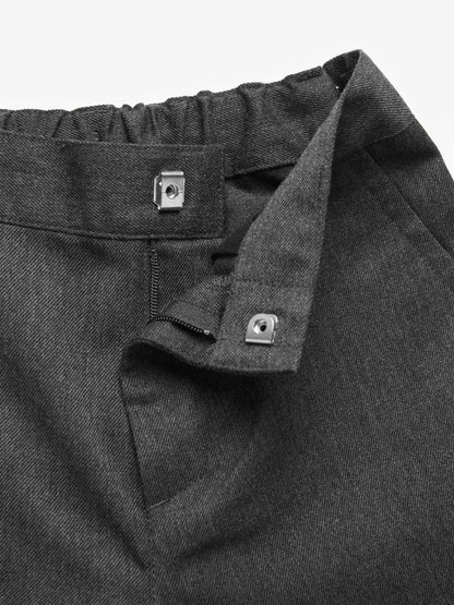 Dsiney Kidz - Grey Regular Waist Slim Leg School Formal Trousers (3-17yrs) image 12