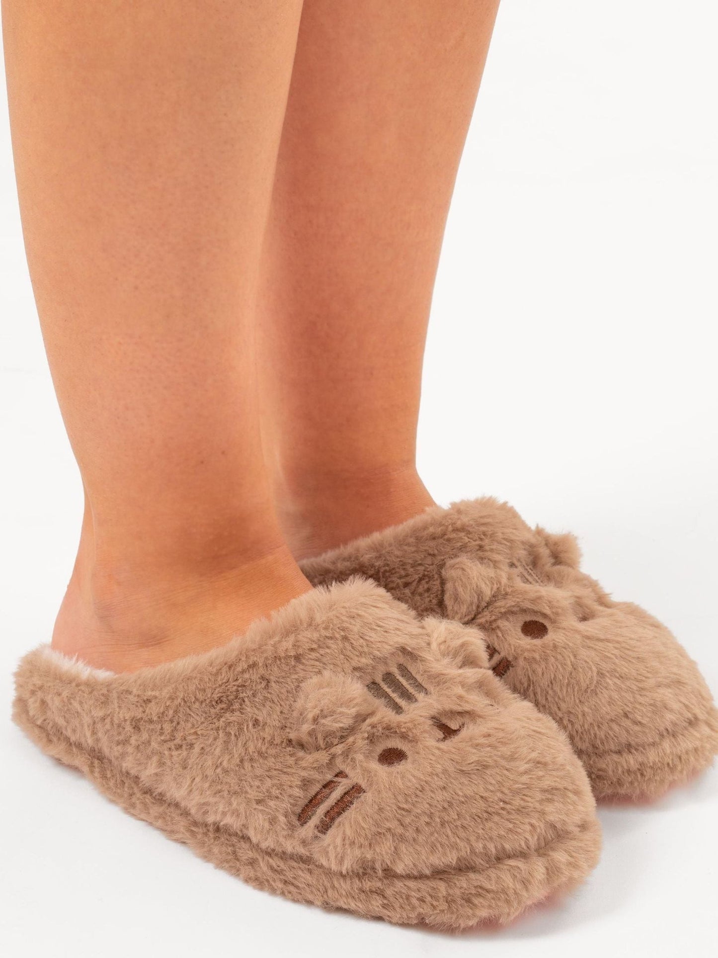 Vanilla Underground Brown Pusheen Womens Character Slippers image 2