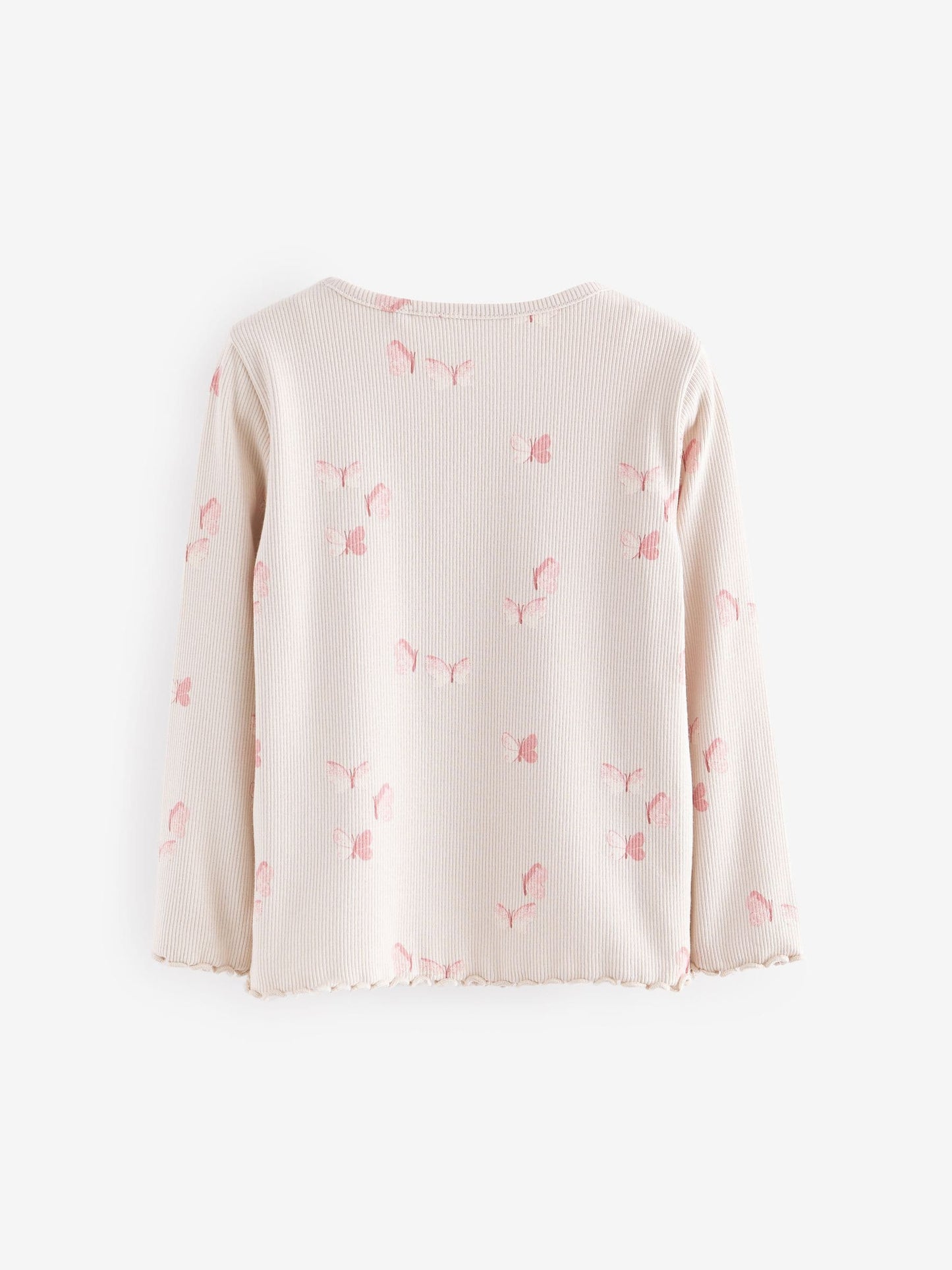 Dsiney Kidz - Pink Long Sleeve Ribbed Tops 5 Pack (3mths-7yrs) image 7