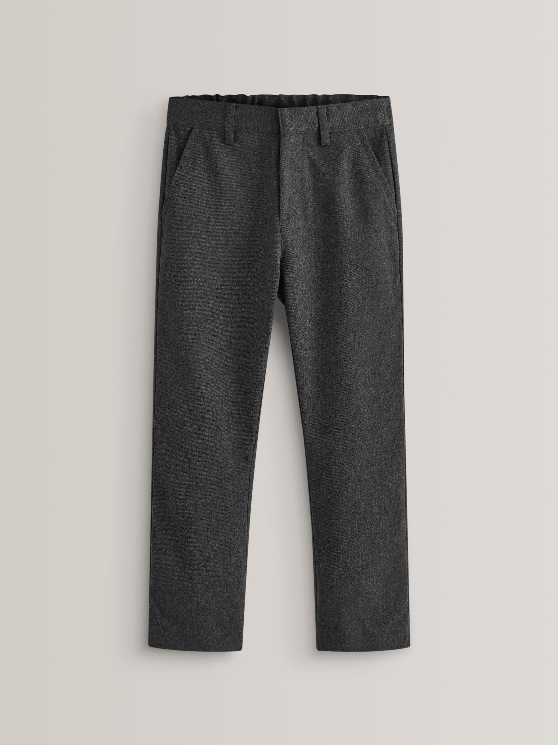 Dsiney Kidz - Grey Slim Waist Slim Leg School Formal Trousers (3-17yrs) image 7