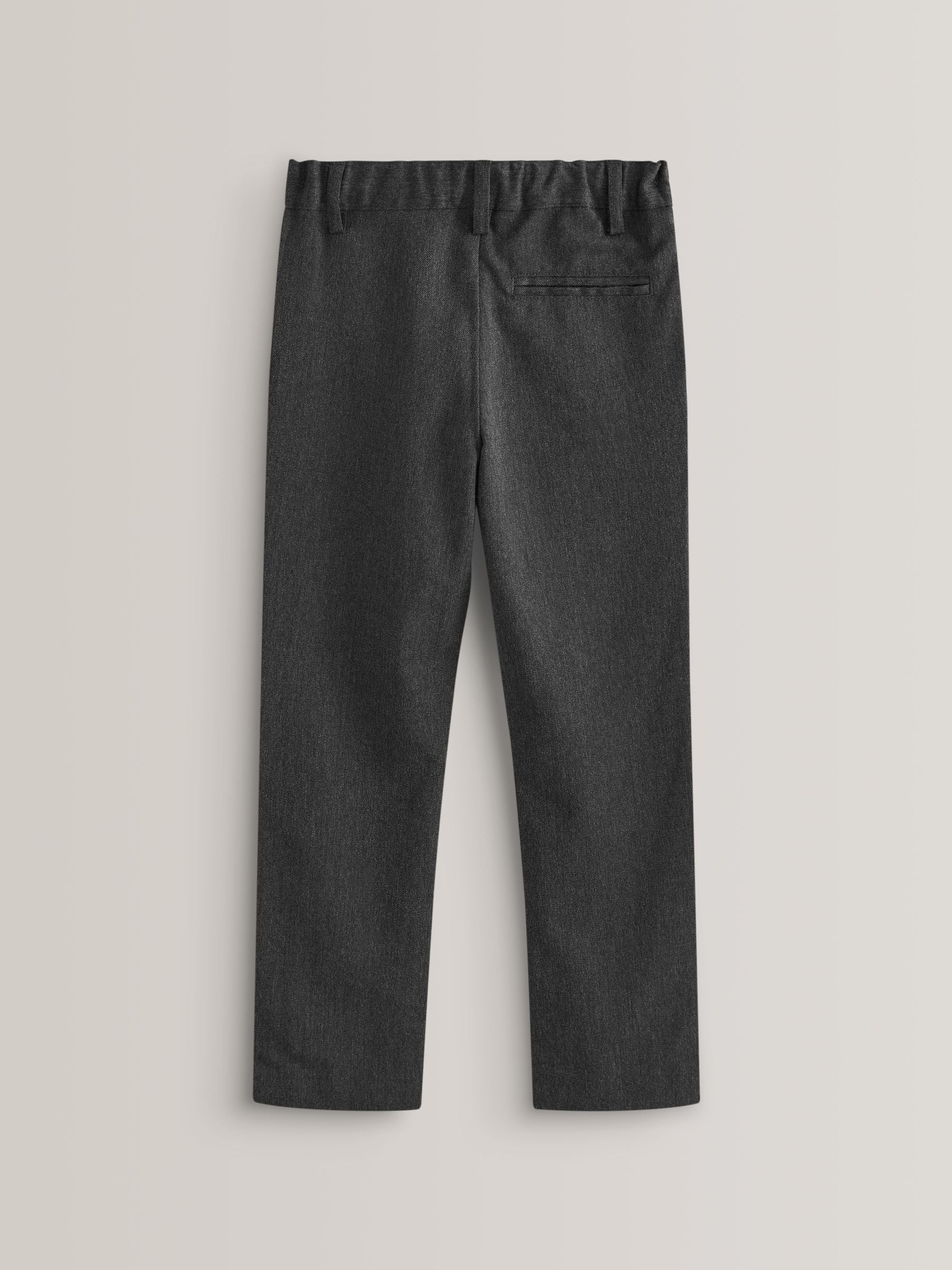 Dsiney Kidz - Grey Slim Waist Slim Leg School Formal Trousers (3-17yrs) image 8