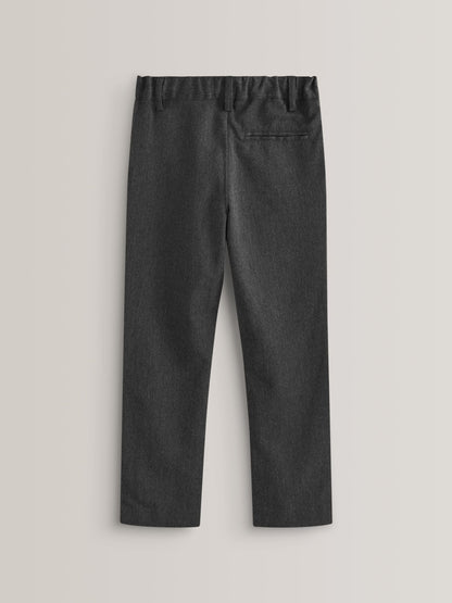 Dsiney Kidz - Grey Slim Waist Slim Leg School Formal Trousers (3-17yrs) image 8