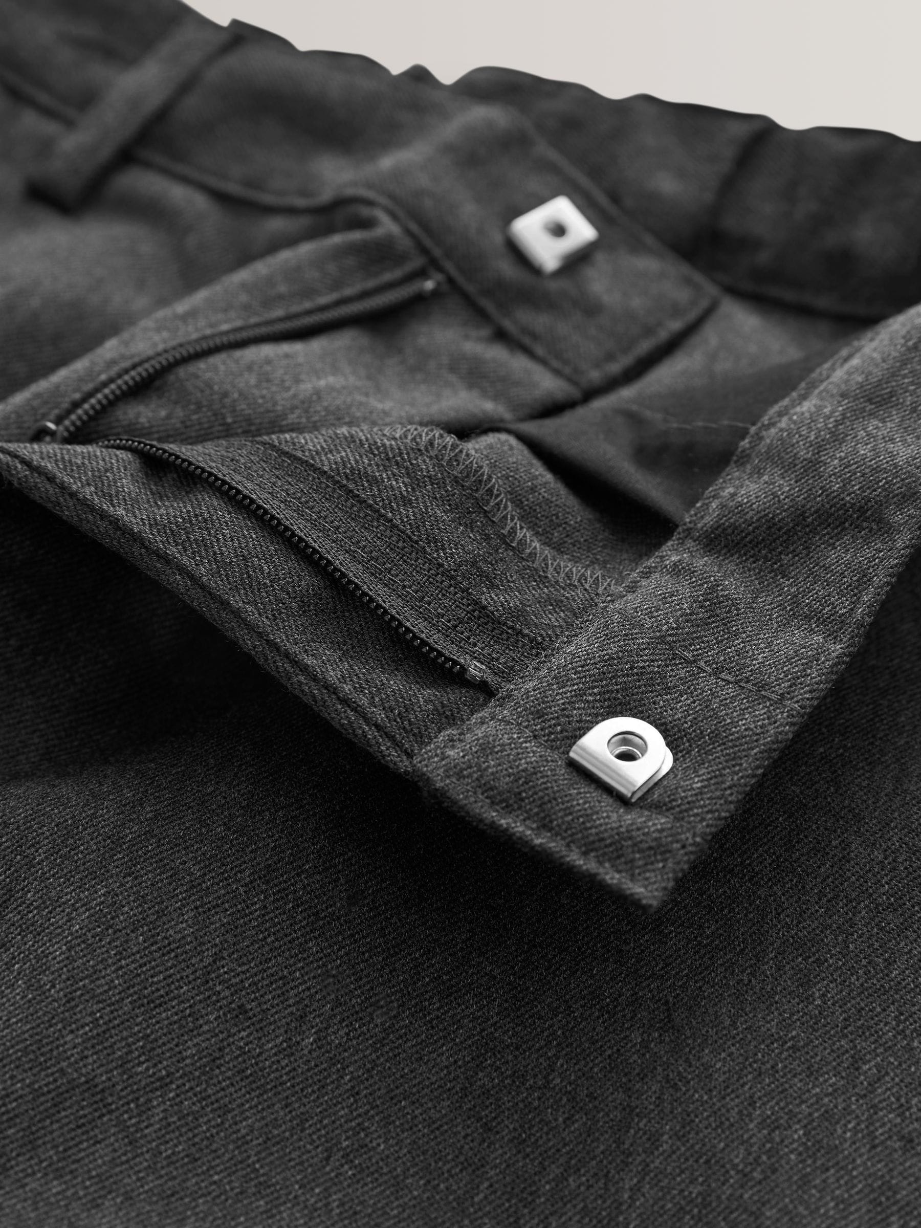 Dsiney Kidz - Grey Slim Waist Slim Leg School Formal Trousers (3-17yrs) image 9
