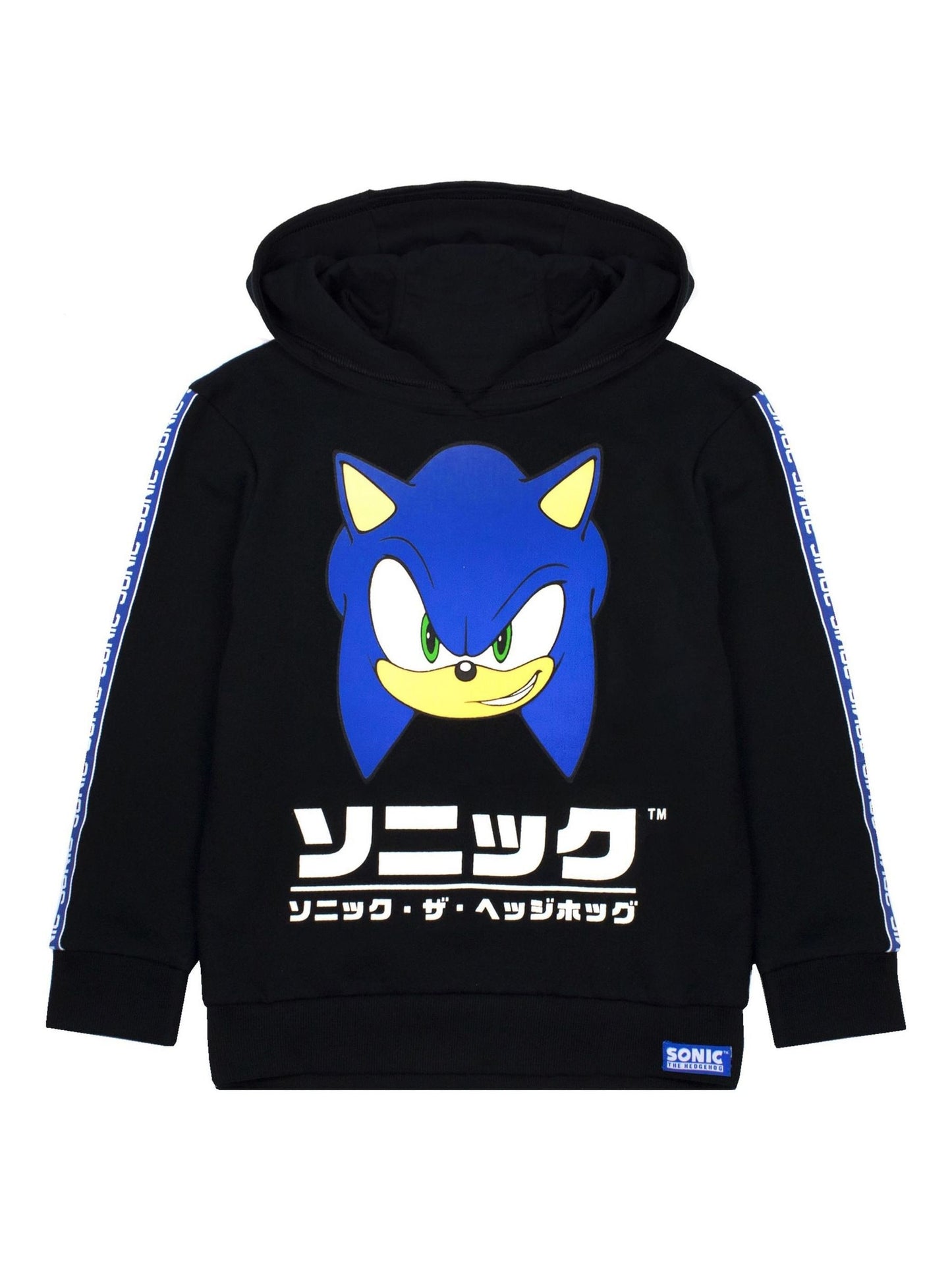 Dsiney Kidz - Vanilla Underground Black Sonic The Hedgehog Sonic Japanese Gamer Hoodie image 1