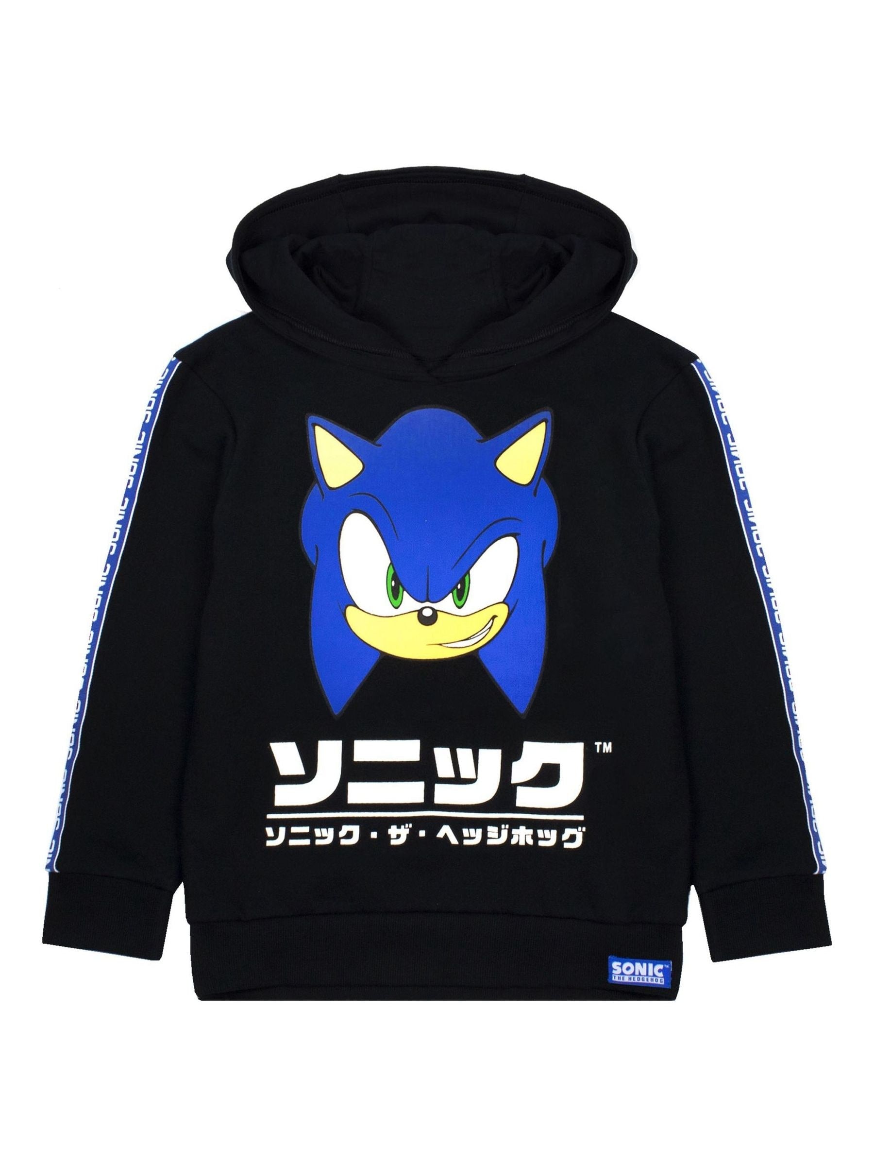 Dsiney Kidz - Vanilla Underground Black Sonic The Hedgehog Sonic Japanese Gamer Hoodie image 1