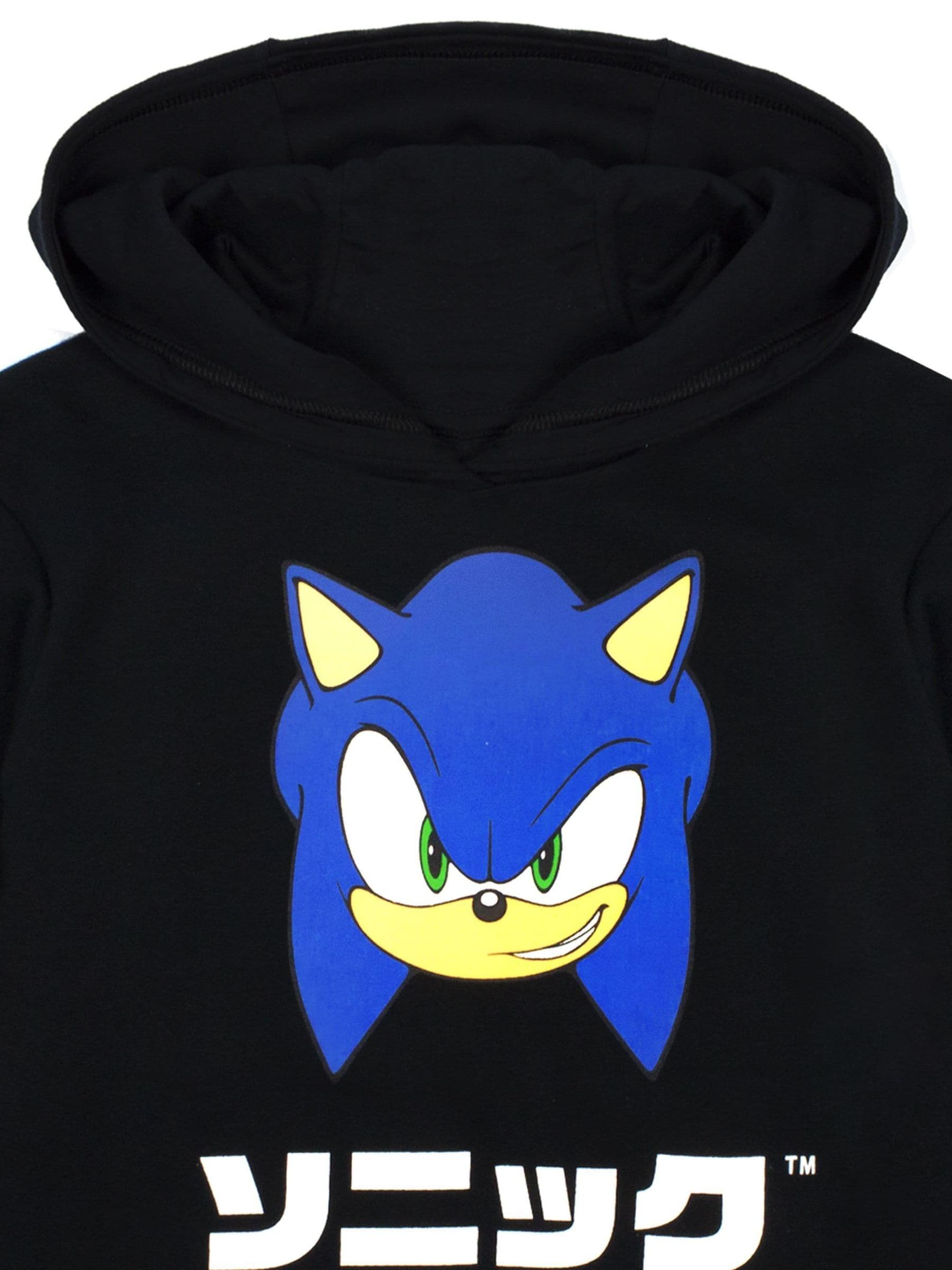 Dsiney Kidz - Vanilla Underground Black Sonic The Hedgehog Sonic Japanese Gamer Hoodie image 3