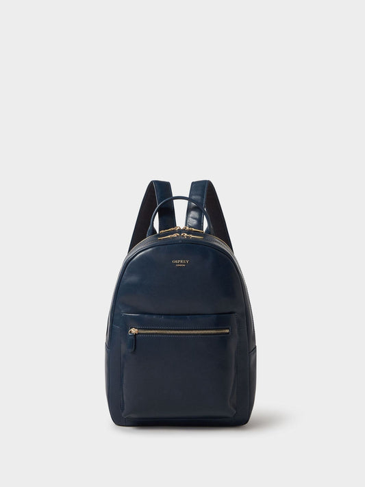 Osprey London Blue The Adaline Leather Backpack Bag image 1
